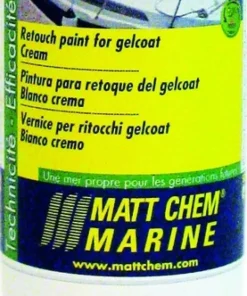 MATT CHEM MARINE Gelcoat Bateau^Gelcoat Retouch' Blanc crème 150ml