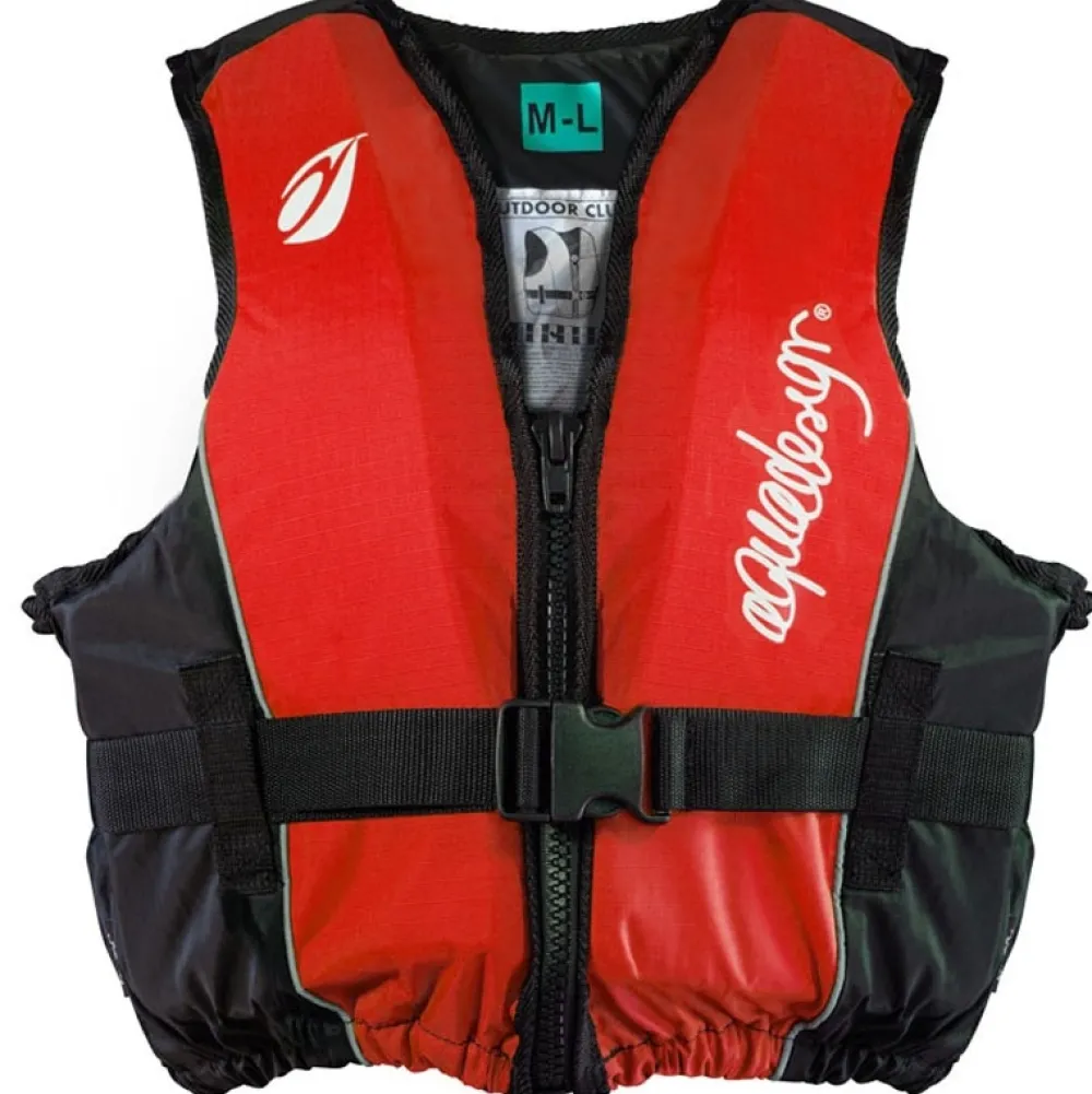 AQUA DESIGN Gilet Canoë-Kayak|Gilet Canoë^Gilet Outdoor Club Rouge/Noir