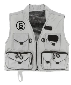 PIERRE SEMPé Gilet de pêche Grey