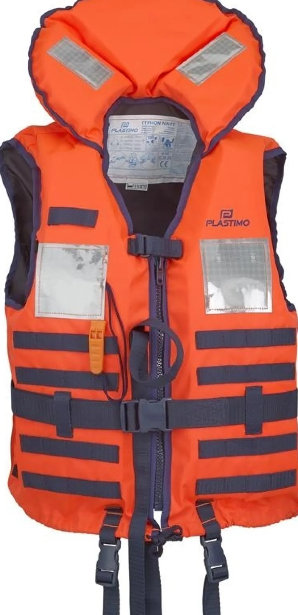 PLASTIMO Gilet De Sauvetage^Gilet de sauvetage Typhon Navy 150N + feu flash