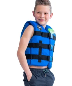 JOBE Gilet enfant nylon 50N 30-40kg | Bleu