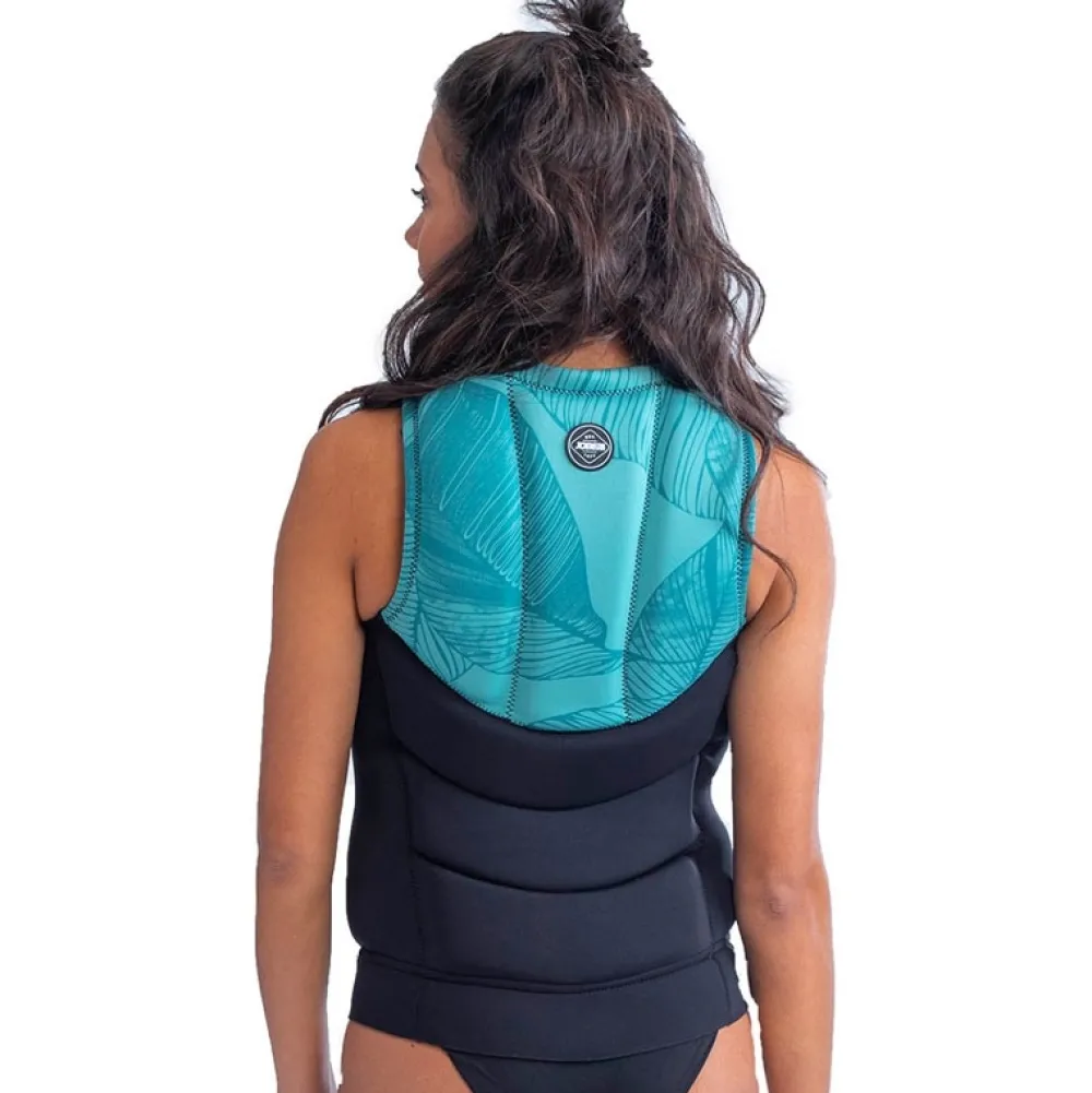 JOBE Gilet femme Fragment | Sarcelle