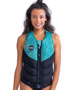 JOBE Gilet femme Fragment | Sarcelle