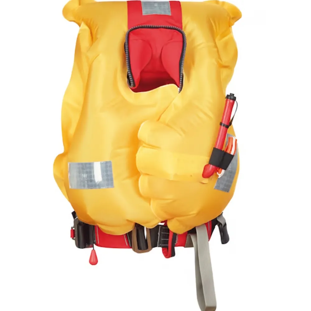 CREWSAVER Gilet De Sauvetage^Gilet gonflable Crewfit 150N Junior automatique rouge + harnais
