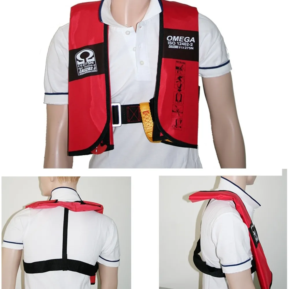 LALIZAS Gilet gonflable Omega 275N automatique + harnais