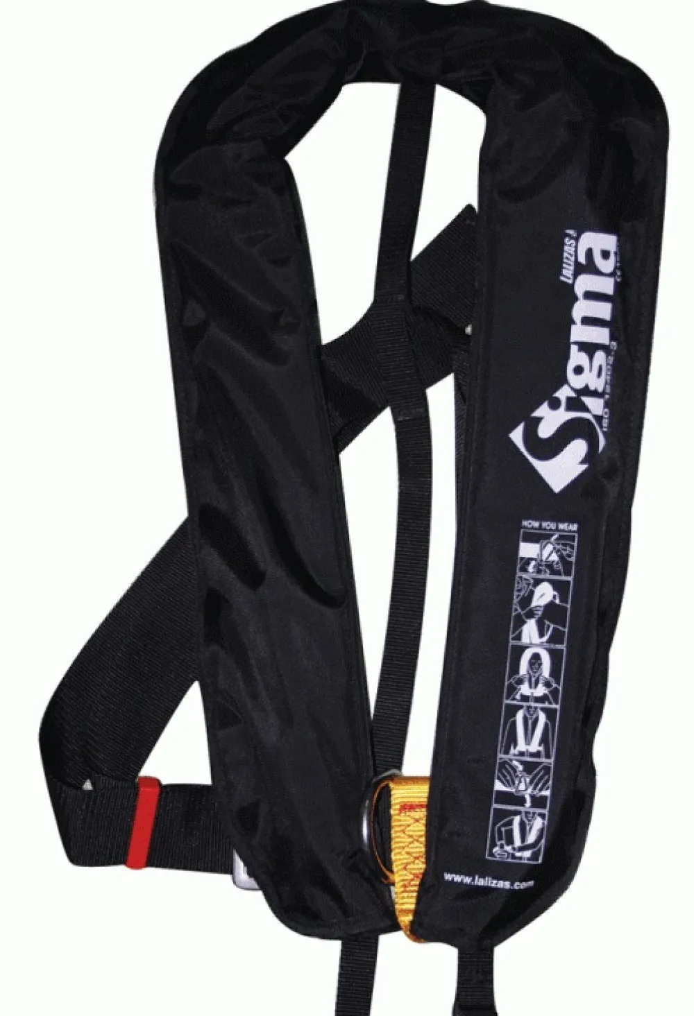 LALIZAS Gilet gonflable Sigma 170N automatique noir