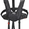 PLASTIMO Gilet gonflable Evo 165N Manuel noir + harnais| Gilet De Sauvetage
