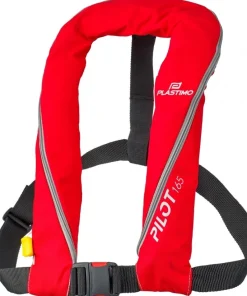 PLASTIMO Gilet De Sauvetage^Gilet gonflable Pilot 165N Automatique Rouge