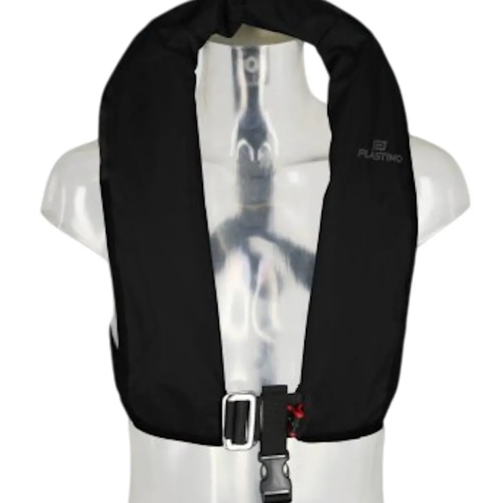 PLASTIMO Gilet De Sauvetage^Gilet gonflable Neo 165 Automatique Noir avec Harnais et sous cutale