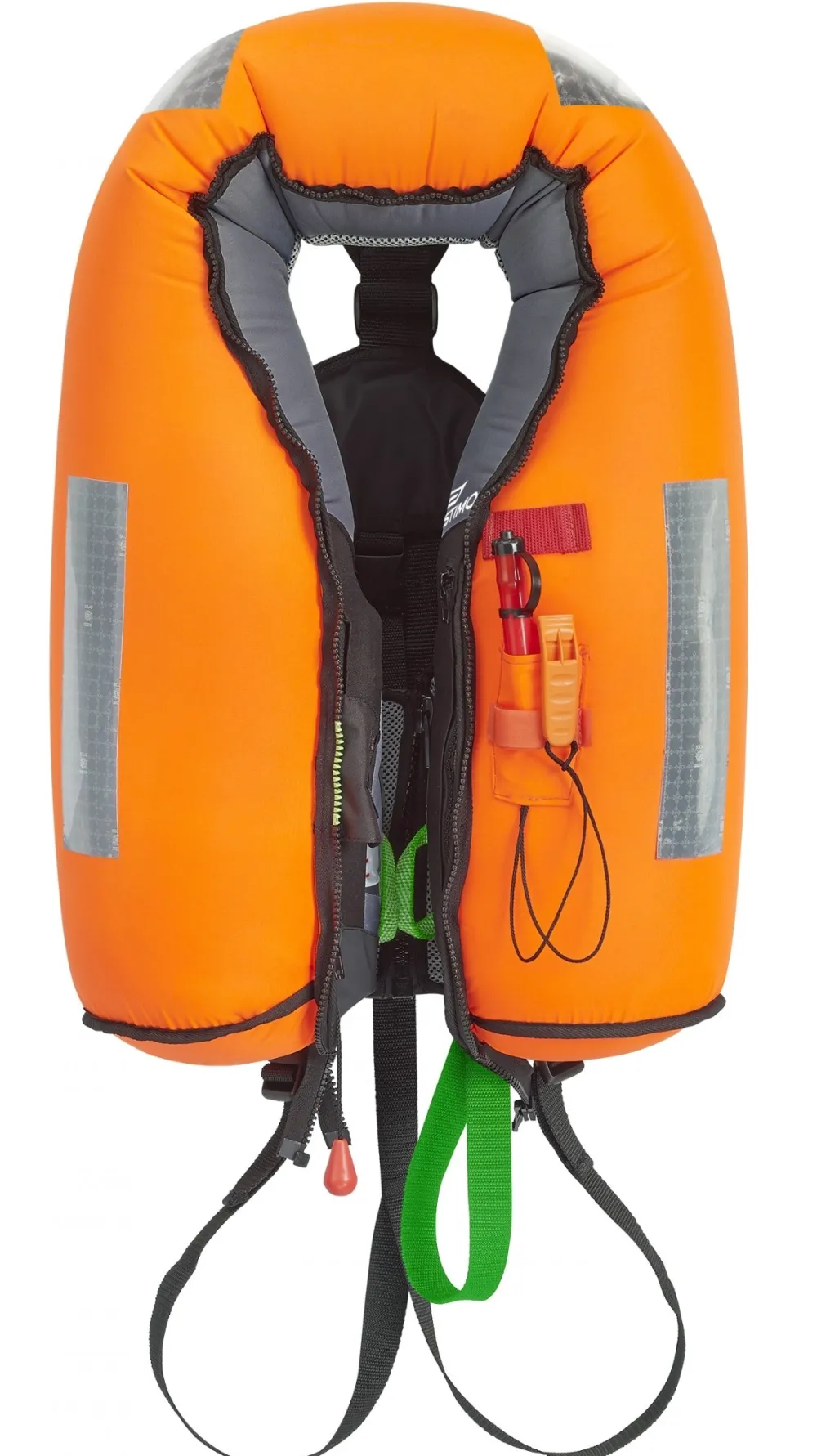 PLASTIMO Gilet gonflable SL 180N Pro-Sensor orange + harnais| Gilet De Sauvetage