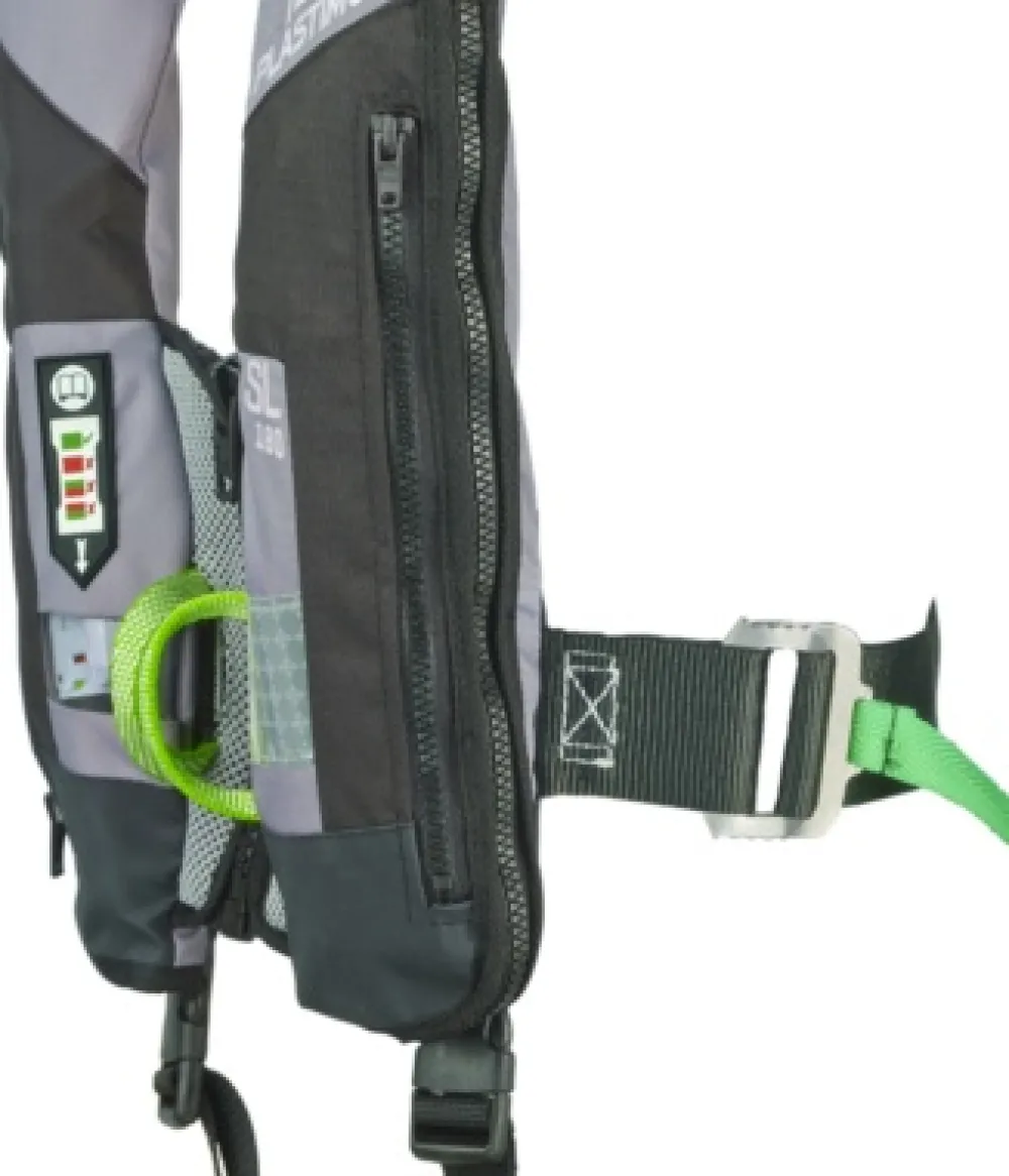 PLASTIMO Gilet gonflable SL 180N Pro-Sensor bleu| Gilet De Sauvetage