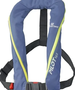 PLASTIMO Gilet De Pêche Float Tube|Gilet De Sauvetage^Gilet gonflable Pilot 165N Hydrostatique Hammar Bleu