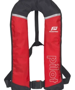PLASTIMO Gilet gonflable Pilot 275N automatique rouge| Gilet De Sauvetage