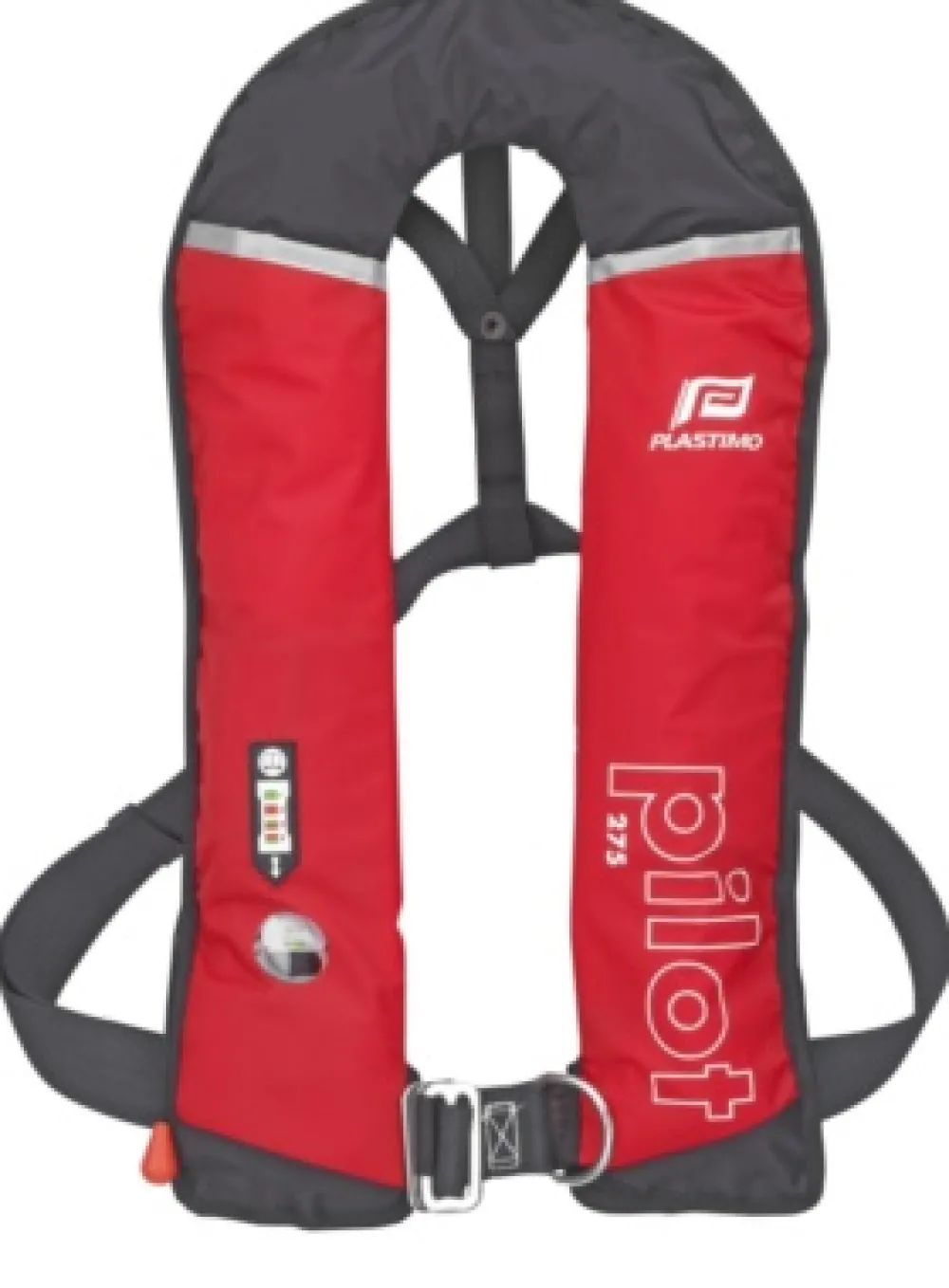 PLASTIMO Gilet De Sauvetage^Gilet gonflable Pilot 275N hydrostatique rouge + harnais