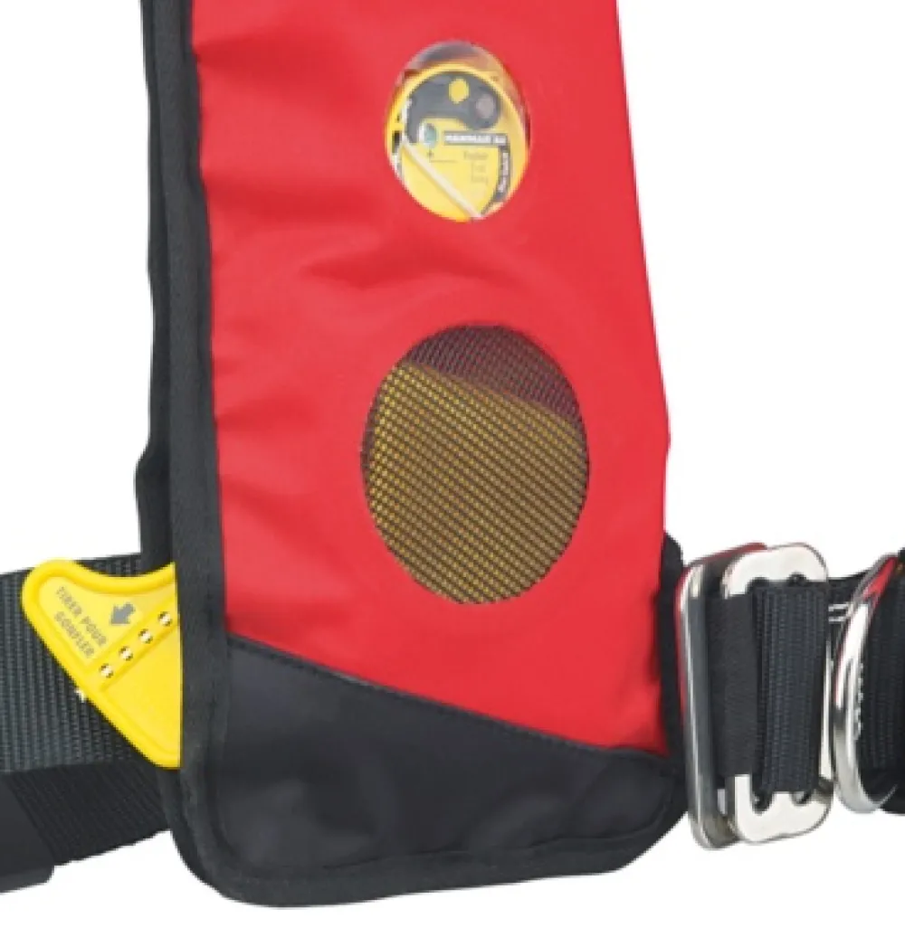 PLASTIMO Gilet De Sauvetage^Gilet gonflable Pilot 275N hydrostatique rouge + harnais