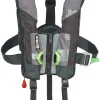 PLASTIMO Gilet gonflable SL 180N automatique gris + harnais| Gilet De Sauvetage