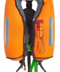 PLASTIMO Gilet gonflable SL 180N automatique gris + harnais| Gilet De Sauvetage