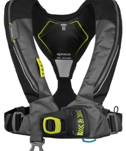 SPINLOCK Gilet gonflable 6D Deckvest 170 N Automatique Noir + Harnais