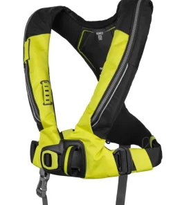 SPINLOCK Gilet De Sauvetage^Gilet gonflable 6D Deckvest 170 N Automatique Jaune citron + Harnais