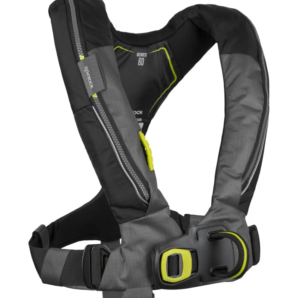SPINLOCK Gilet De Sauvetage^Gilet gonflable 6D Deckvest 170 N Automatique Noir