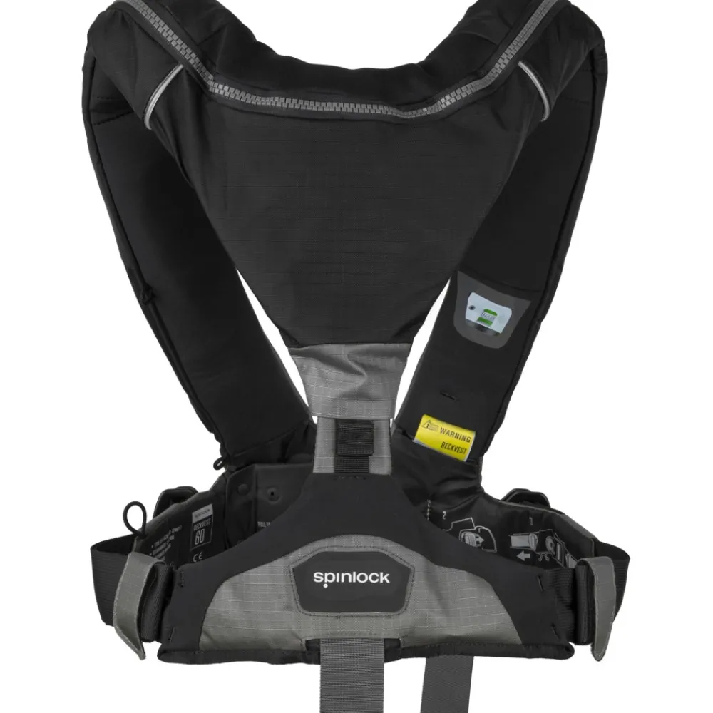 SPINLOCK Gilet De Sauvetage^Gilet gonflable 6D Deckvest 170 N Automatique Noir