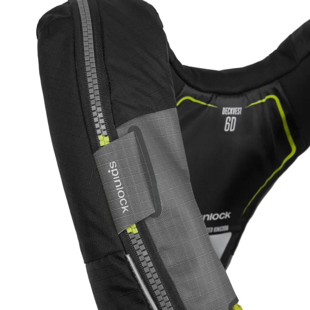 SPINLOCK Gilet De Sauvetage^Gilet gonflable 6D Deckvest 170 N Automatique Noir