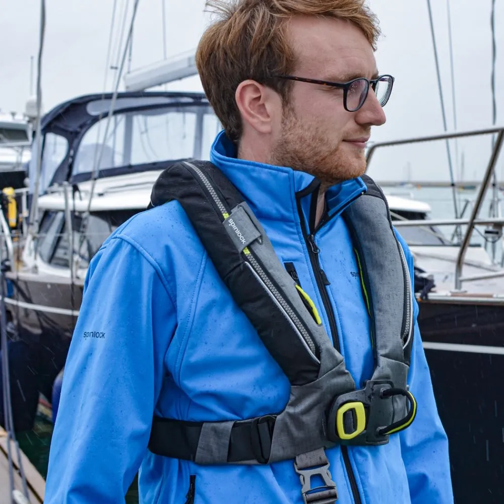 SPINLOCK Gilet De Sauvetage^Gilet gonflable 6D Deckvest 170 N Automatique Noir