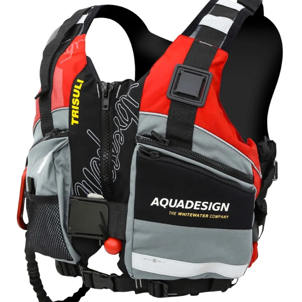 AQUA DESIGN Gilet Canoë-Kayak|Gilet Canoë^Gilet Kayak Trisuli 70N | Rouge