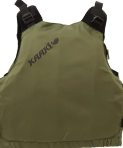 AQUA DESIGN Gilet kayak pêche Kaaki 50N Vert