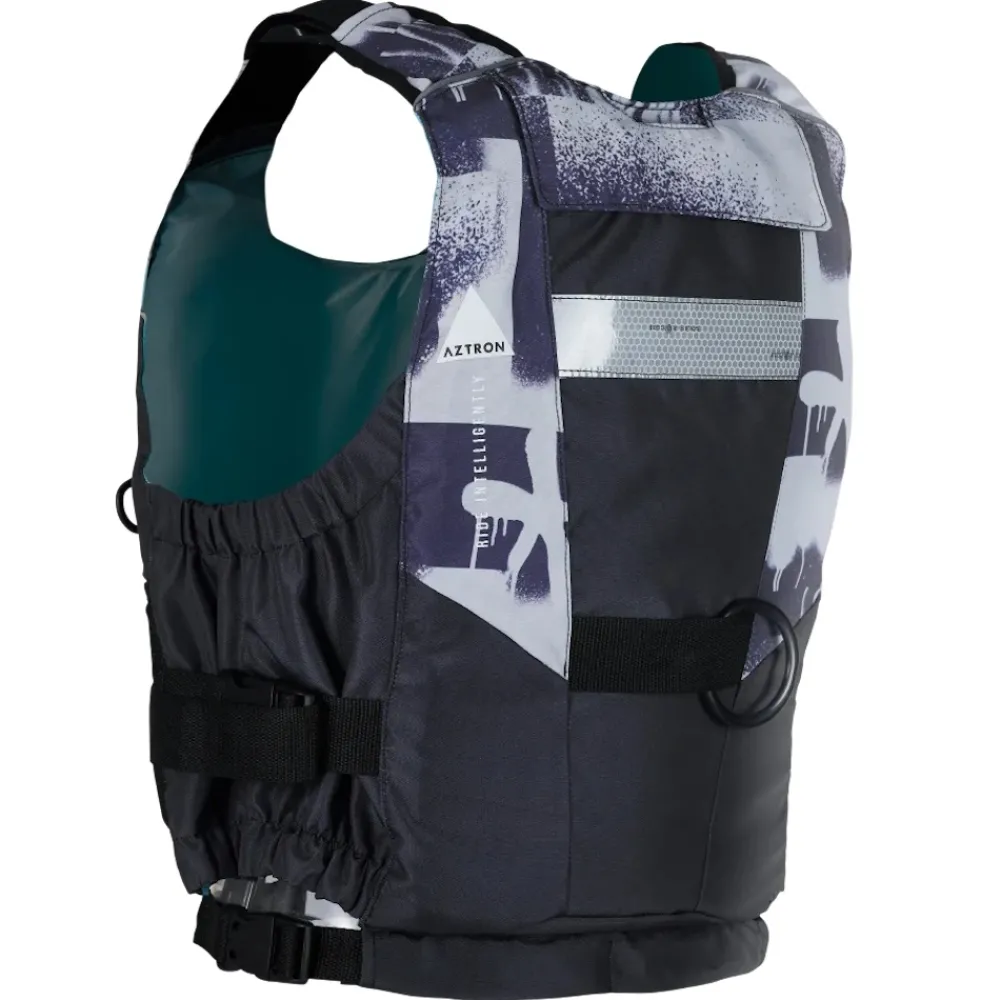 AZTRON Gilet Canoë-Kayak|Gilet Kayak^Gilet sauvetage kayak paddle N-SV 3.0 Homme 50N avec sifflet