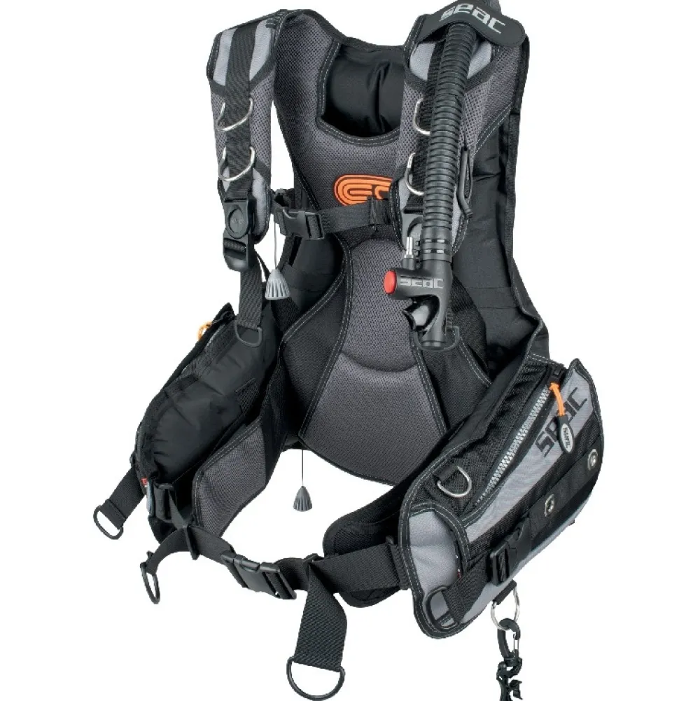 SEAC SUB Flottabilité Dorsale|Réglables^Gilet Stabilisateur EQ-Pro