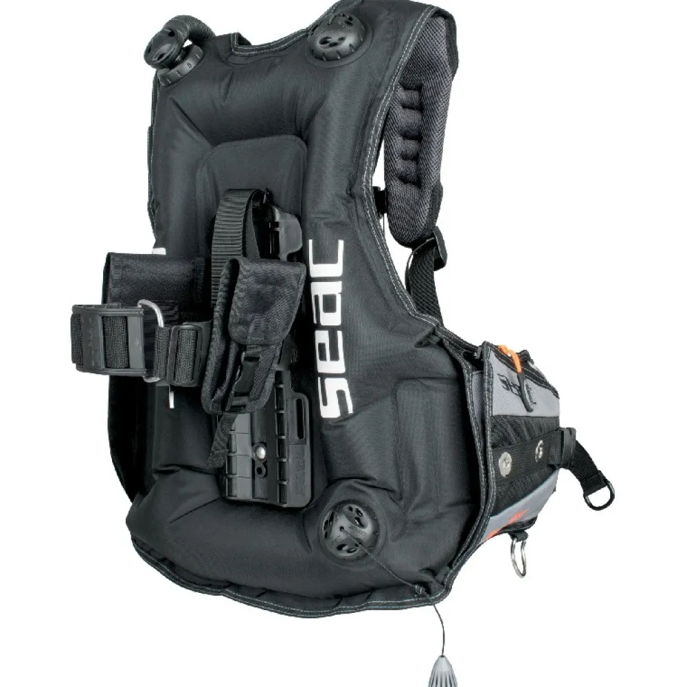 SEAC SUB Flottabilité Dorsale|Réglables^Gilet Stabilisateur EQ-Pro