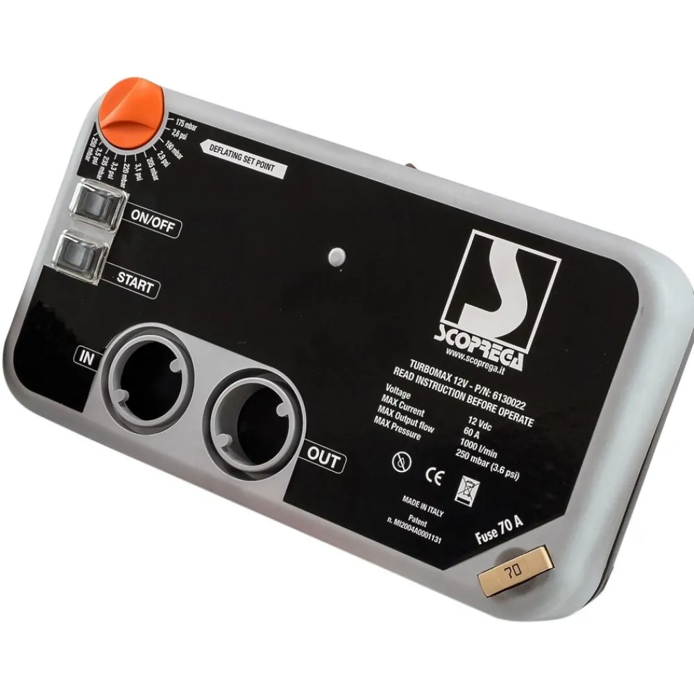 BRAVO Glisse^Gonfleur Turbo Max Encastrable 12V OCCASION GRADE A