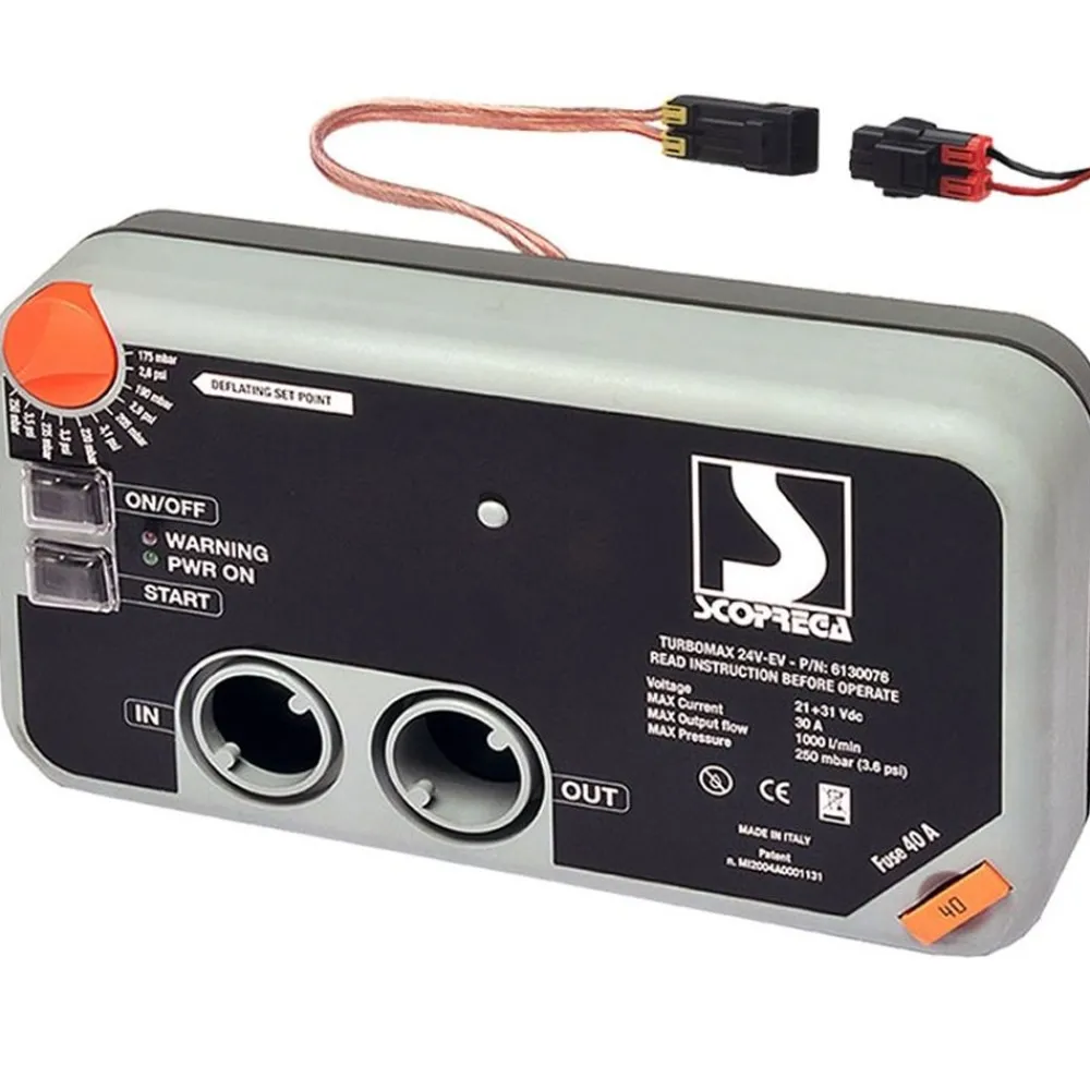 BRAVO Glisse^Gonfleur Turbo Max Encastrable 12V OCCASION GRADE A