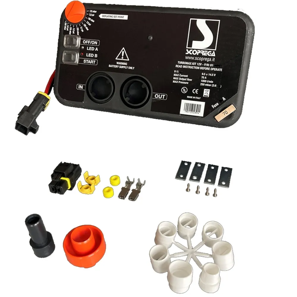 BRAVO Glisse^Gonfleur Turbo Max Encastrable 12V OCCASION GRADE A