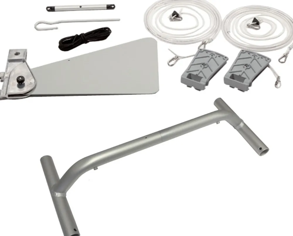 GRABNER Dérive Et Gouvernail Kayak|Accessoire Kayak Gonflable^Gouvernail pour kayak gonflable HOLIDAY, EXPLORER, MEGA, Riverstar
