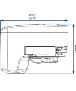 LEWMAR Guindeaux^Guindeau électrique horizontal Pro Series 1000