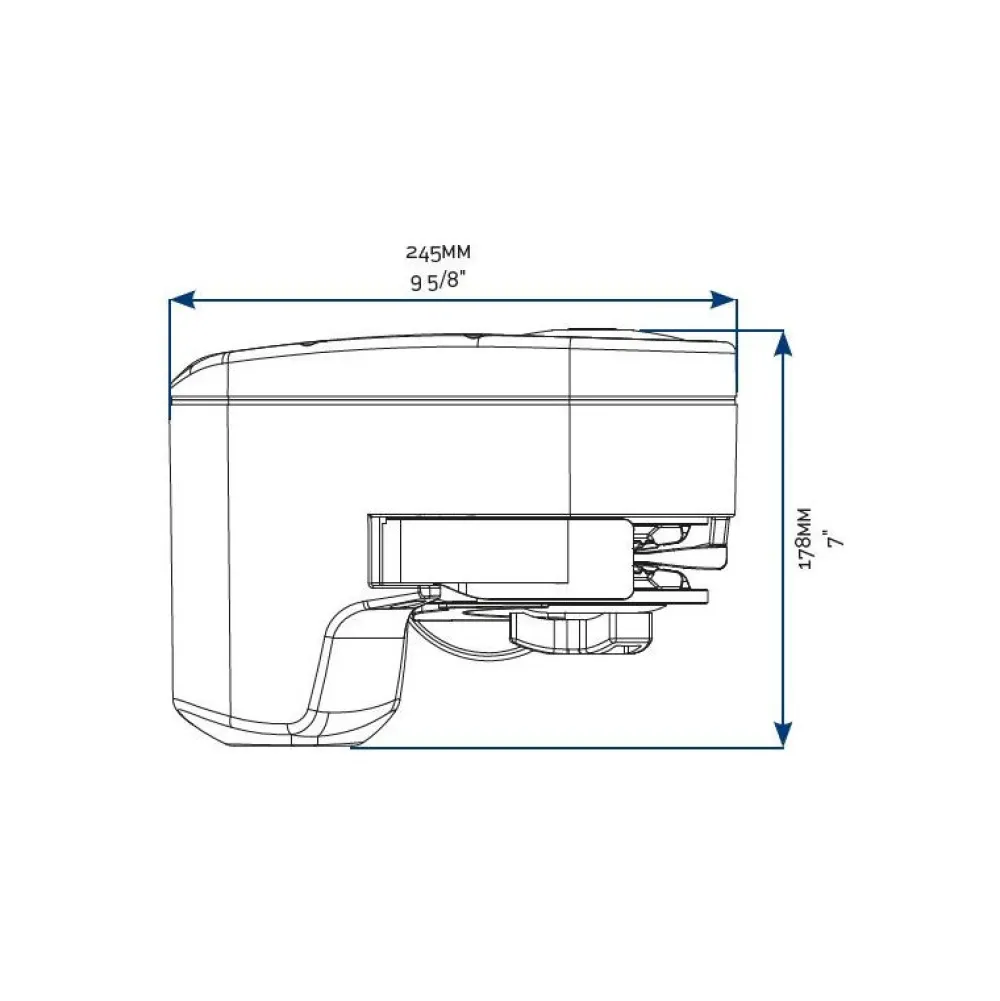 LEWMAR Guindeau électrique horizontal Pro Fish 1000