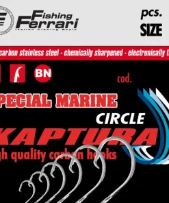 FISHING FERRARI Hameçons|Hameçons^Hamecon simple oeillet Kaptura Tuna circle