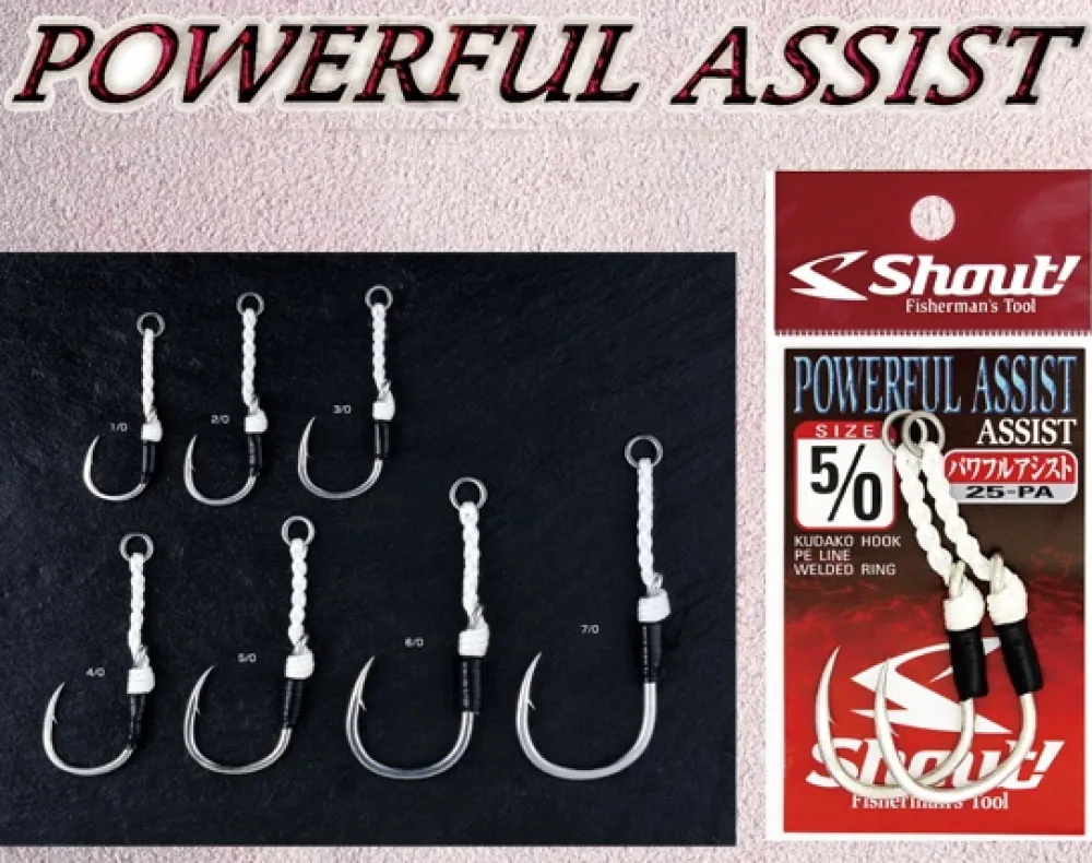 SHOUT Hameçons|Hameçons Carnassier^Hameçon Assist Powerful Assist