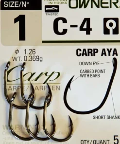 OWNER Hameçons Carpe^Hameçon carpe C4 Aya