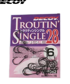 DECOY Hameçon Single 28 Troutin'
