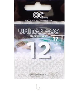 C&C FISHING Hameçon Simple Umitanago Nickel