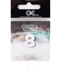 C&C FISHING Hameçons Surfcasting|Hameçons / Lignes Montées^Hameçon Simple Chika Nickel