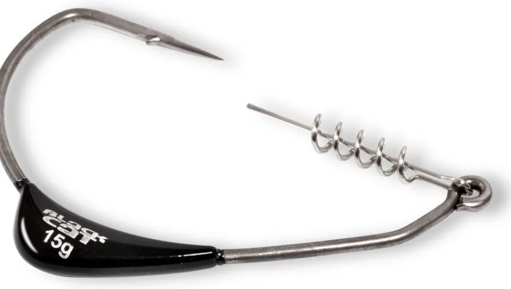 BLACK CAT Hameçon Texan Mega offset hook DG