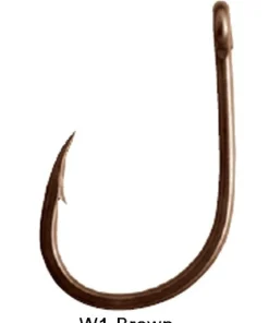 PROWESS Hameçons Carpe^Hameçons Carpe Elitech W1 Brown x 10