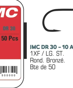JMC & MOUCHES DE CHARETTE Hameçon Mouche^Hameçons JMC DR30 - Boite de 50