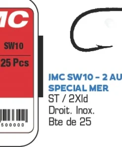 JMC & MOUCHES DE CHARETTE Hameçon Mouche^Hameçons JMC SW10 - Boîte de 25