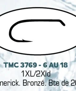 TIEMCO Hameçons mouche TMC 3769