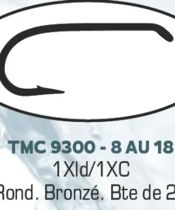 TIEMCO Hameçons mouche TMC 9300